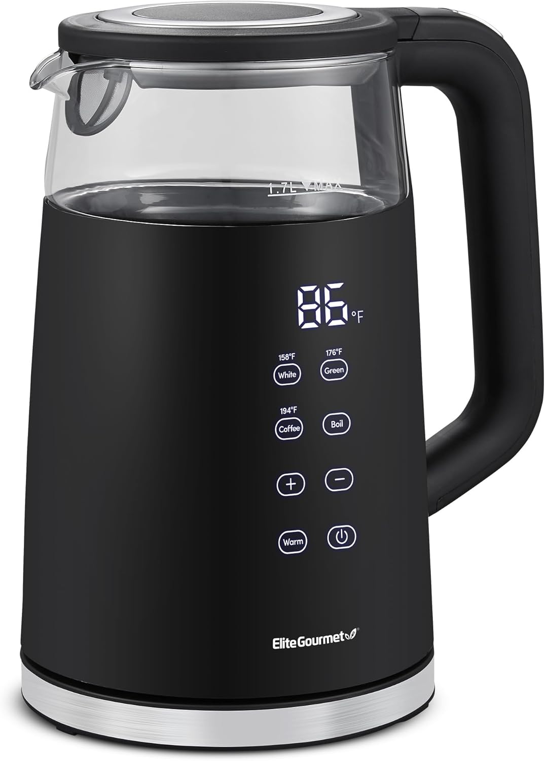Double-Layer Anti-Scald Electric Kettle — High-Borosilicate Glass Body