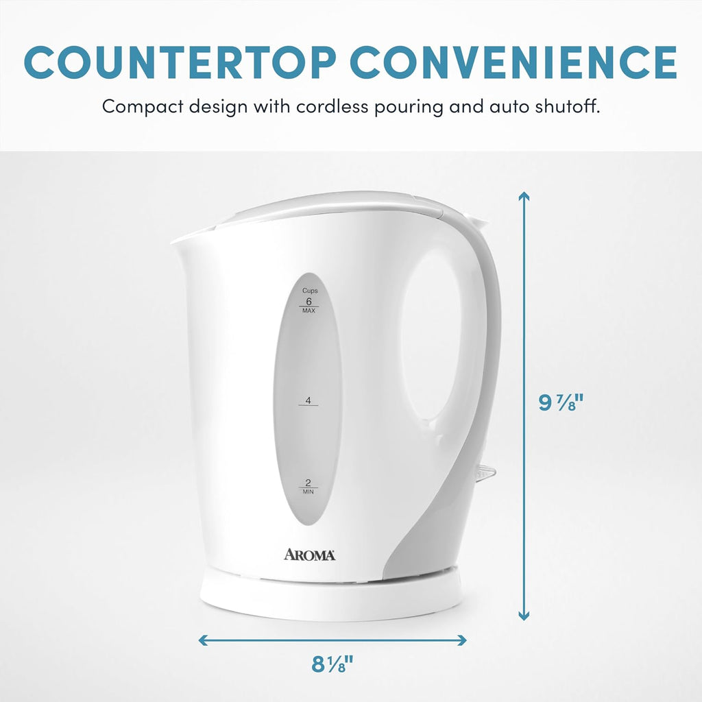 1.5L / 6-Cup Electric Kettle: Home & Kitchen
