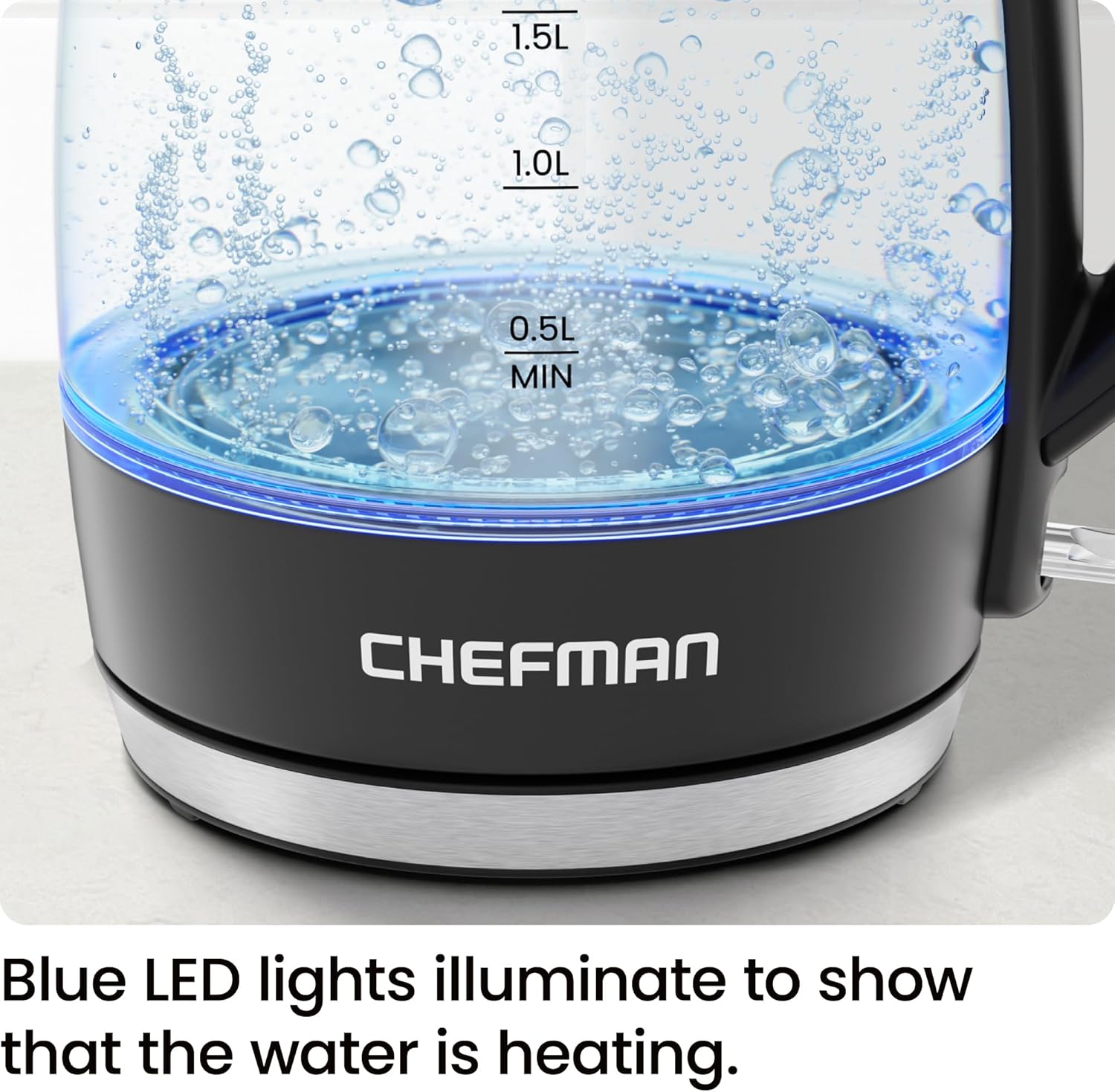 Electric Kettle (1.8L, 1500W)