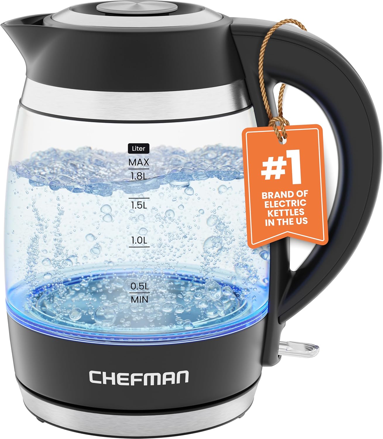 Electric Kettle (1.8L, 1500W)