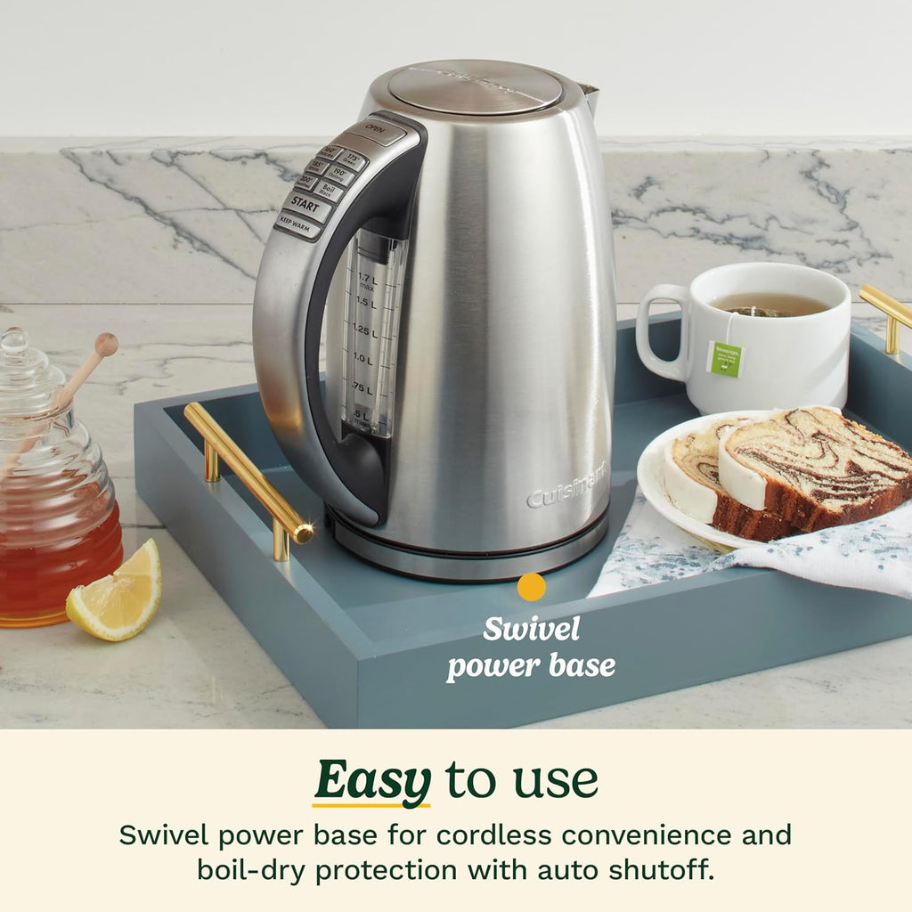 1.7-liter electric kettle. Cordless electric kettle.